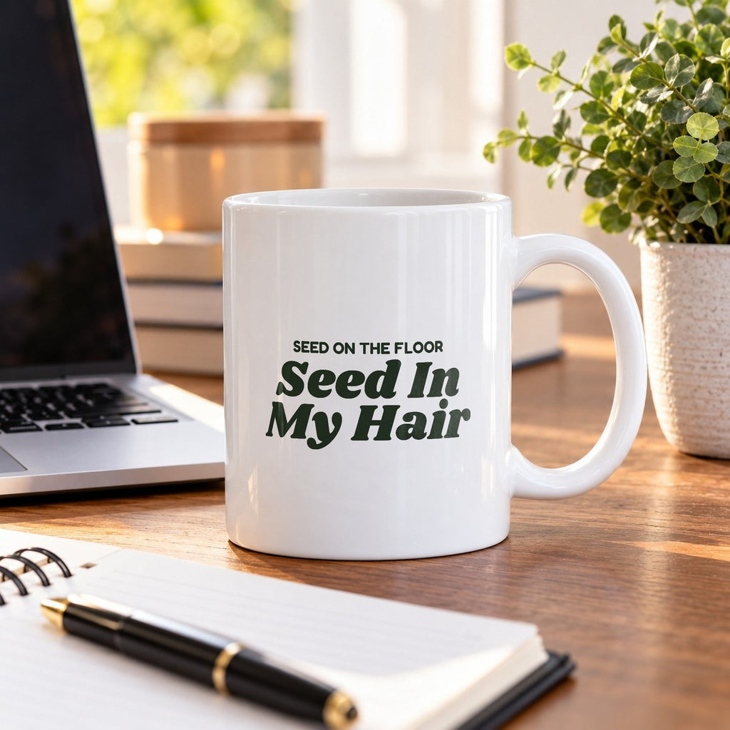 Retro Bird Owner Coffee Mug Seed On The Floor Seed In My Hair - photo 3