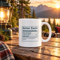 Funny Volleyball Setter Coffee Mug Setter Facts Label - photo 1