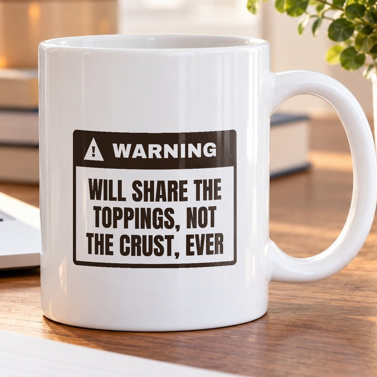 Pizza Coffee Mug Will Share Toppings Not The Crust - photo 5