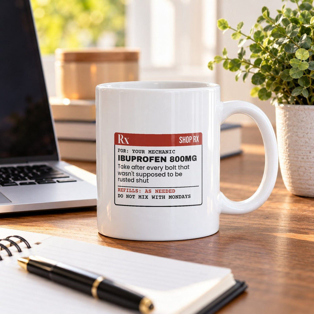 Mechanic Coffee Mug Your Mechanic Ibuprofen 800mg - photo 1