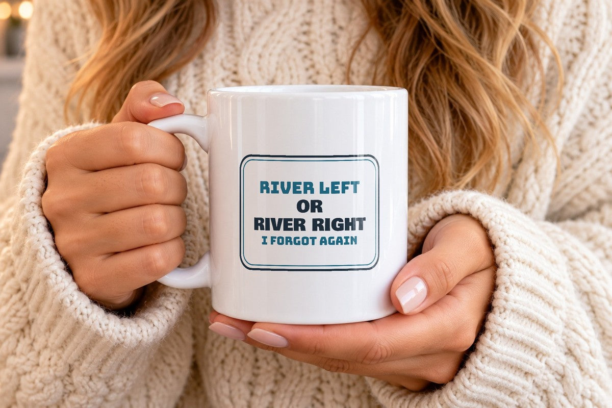 Funny Kayaking Coffee Mug River Left I Forgot Again - photo 4
