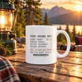 Funny Chicken Coffee Mug Feed Store Receipt Six More Than Planned - photo 1
