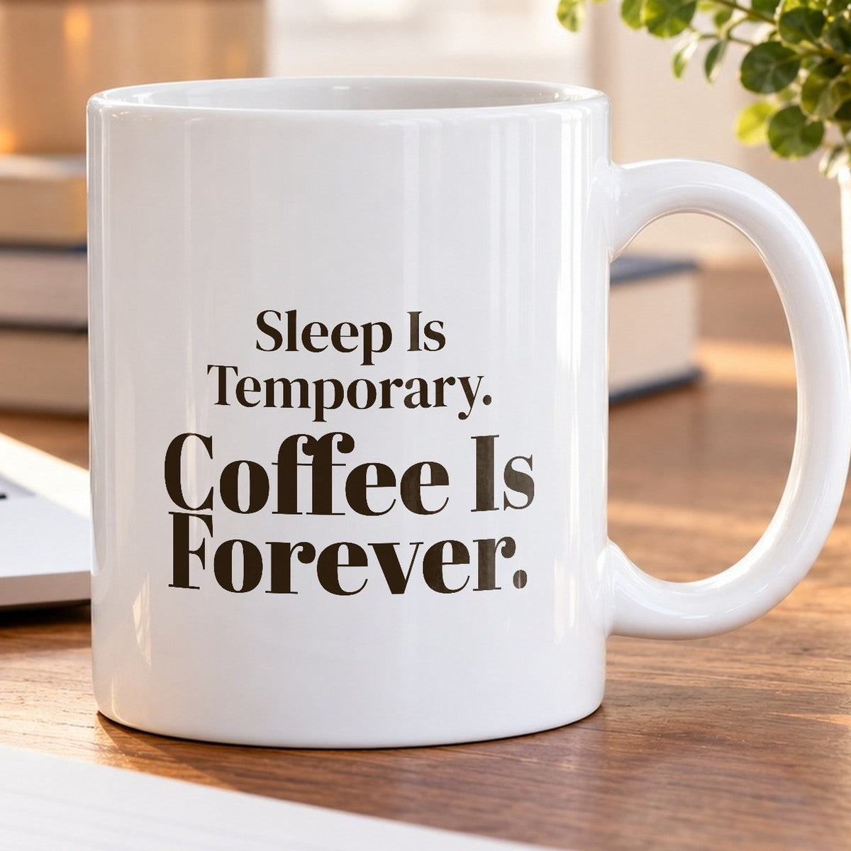 Coffee Mug Sleep Is Temporary Coffee Is Forever - photo 5