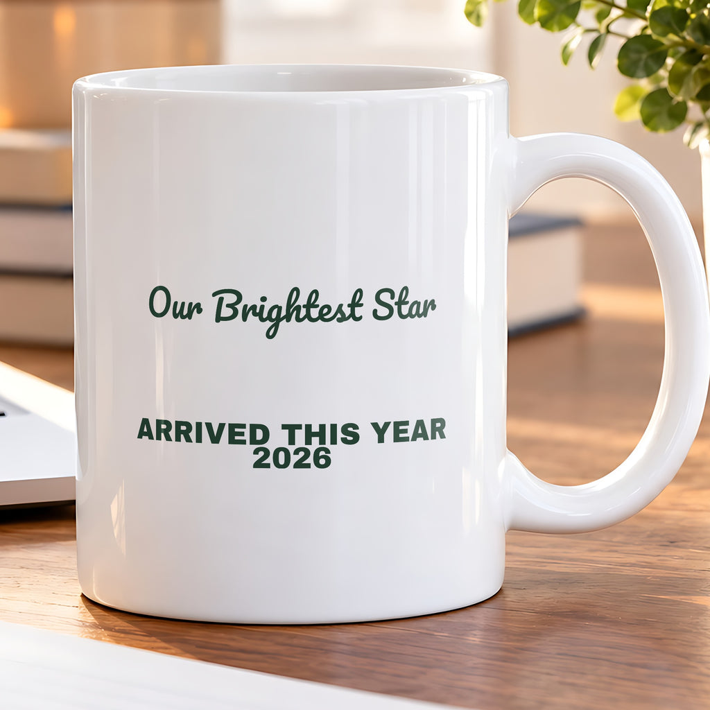 Baby's First Christmas Coffee Mug Our Brightest Star Arrived 2026 - photo 5