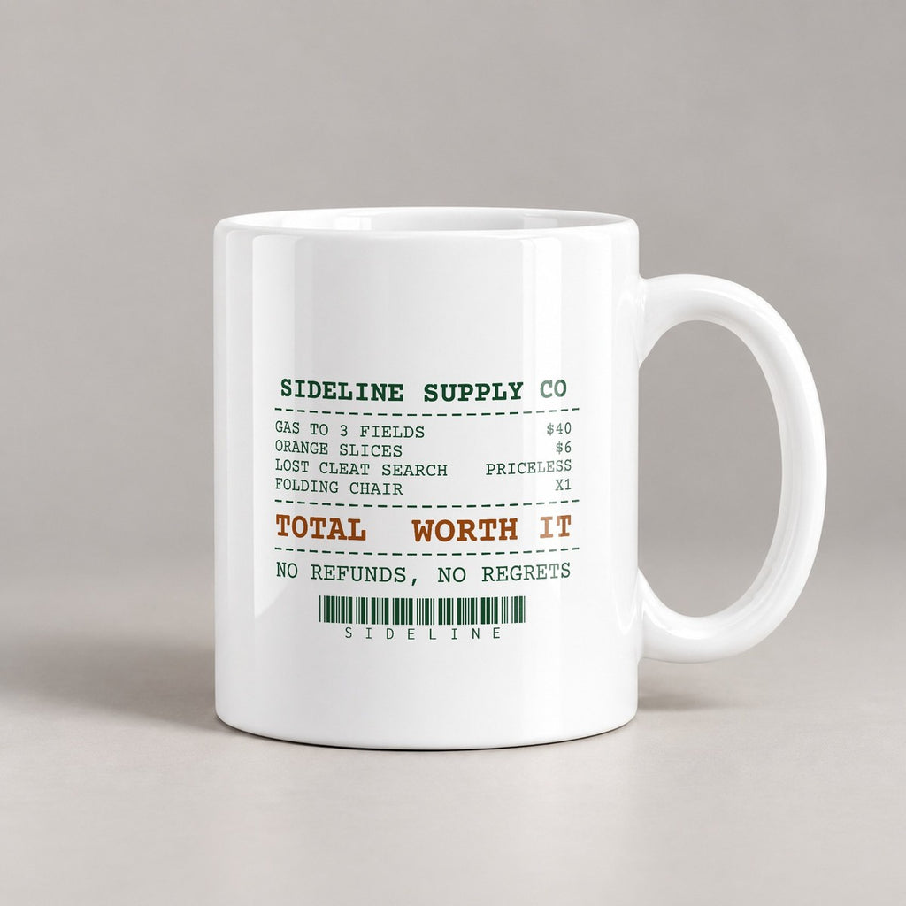 Soccer Mom Coffee Mug "Weekend Receipt" For Mom - photo 2