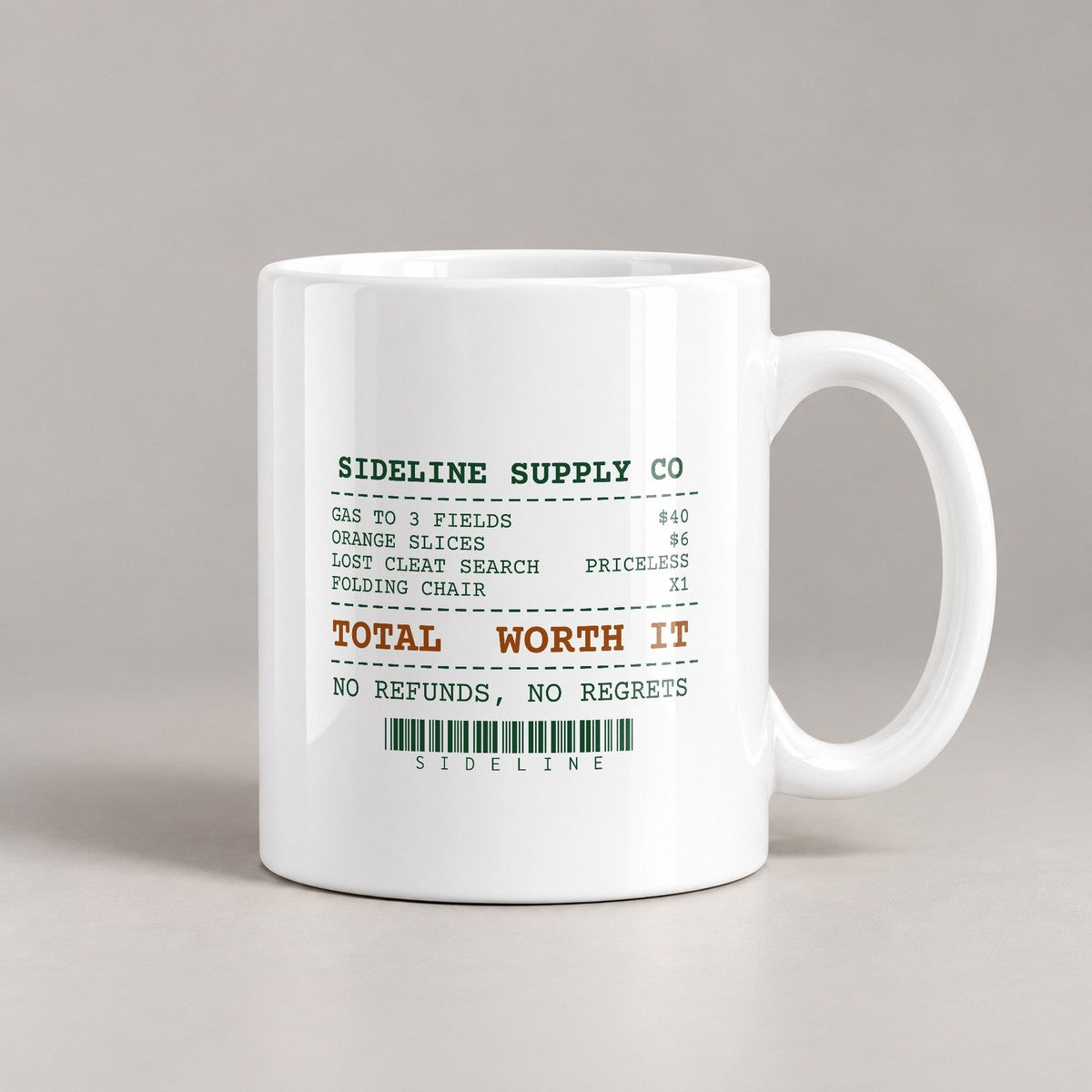 Soccer Mom Coffee Mug "Weekend Receipt" For Mom - photo 2