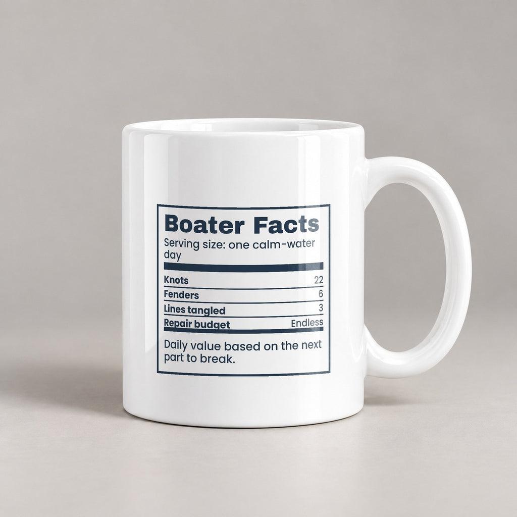 Boater Facts Coffee Mug Something Is Always Broken For Boat Owners - photo 2