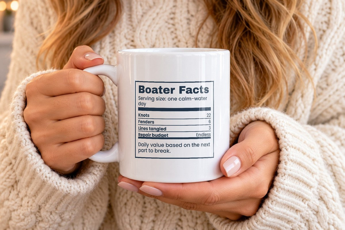Boater Facts Coffee Mug Something Is Always Broken For Boat Owners - photo 4
