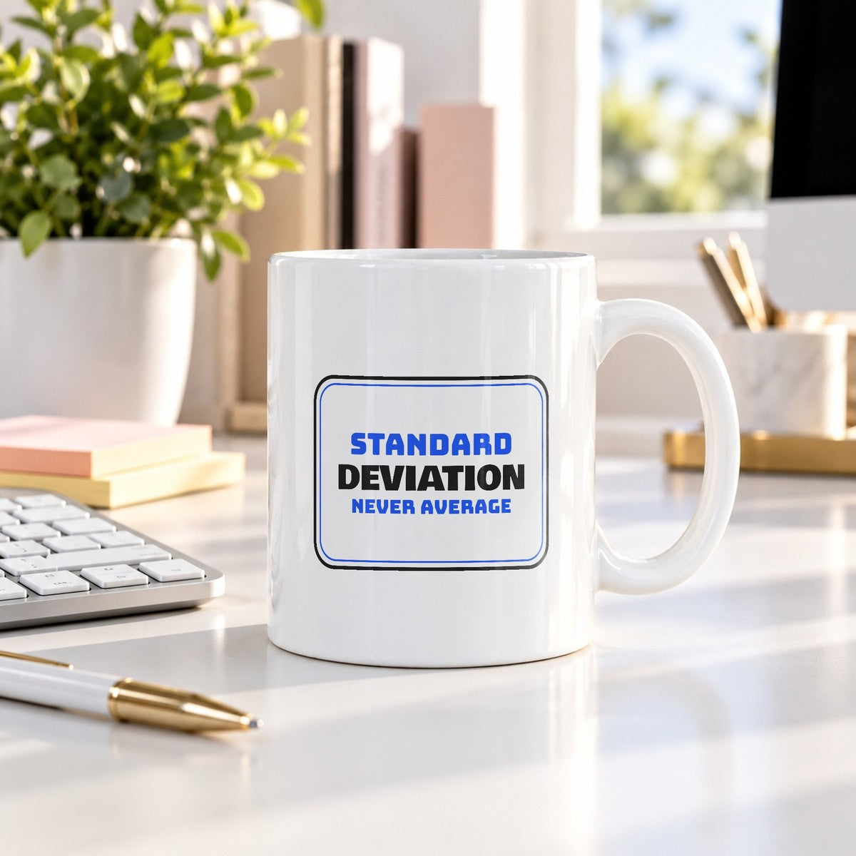 Math Lover Coffee Mug Standard Deviation Never Average - photo 3