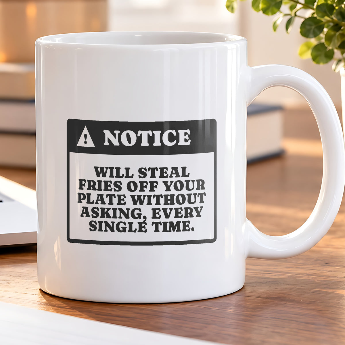 Funny Best Friend Coffee Mug Steals Your Fries For Her - photo 5