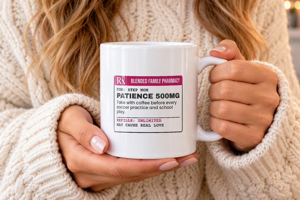 Step Mom Prescription Coffee Mug Patience 500mg For Her - photo 1