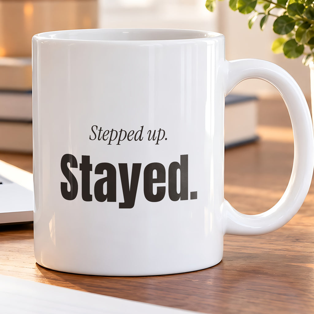 Stepdad Coffee Mug Stepped Up Stayed For Bonus Dad - photo 5