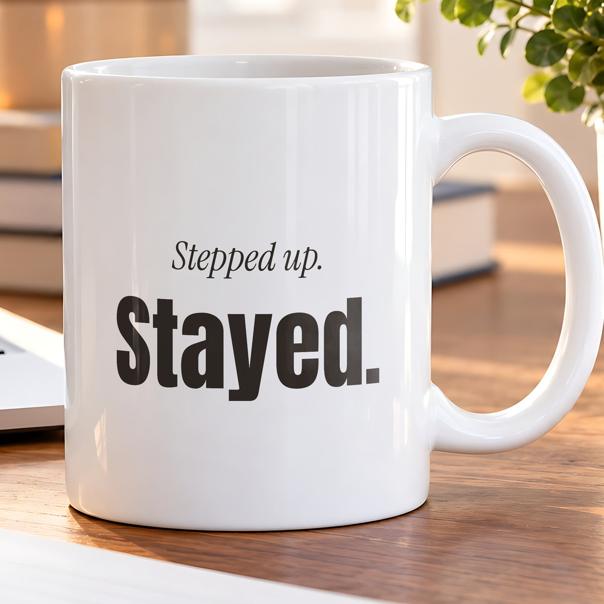 Stepdad Coffee Mug Stepped Up Stayed For Bonus Dad - photo 5