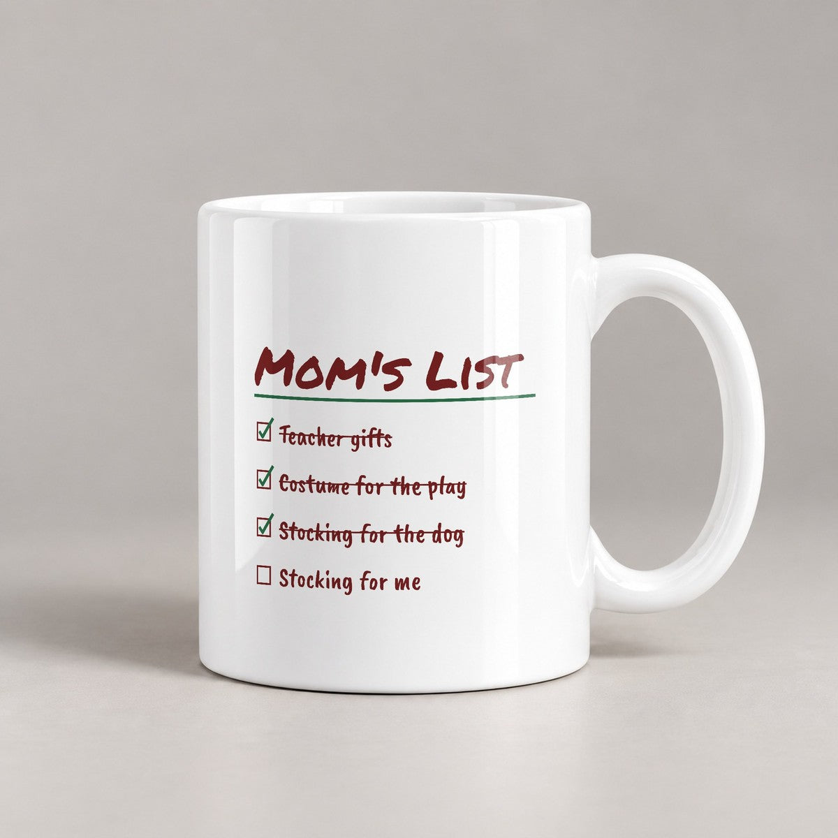 Funny Christmas Mom Mug Stocking For The Dog Stocking For Me Maybe - photo 3