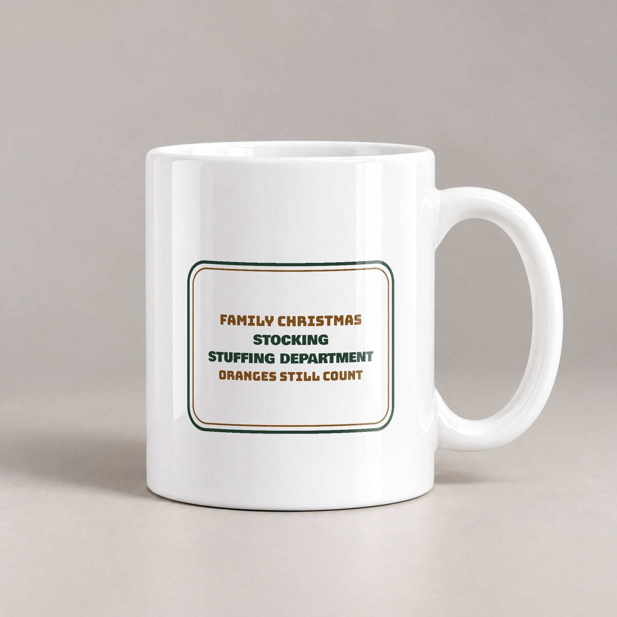 Funny Christmas Coffee Mug Stocking Stuffing Department For Family - photo 2