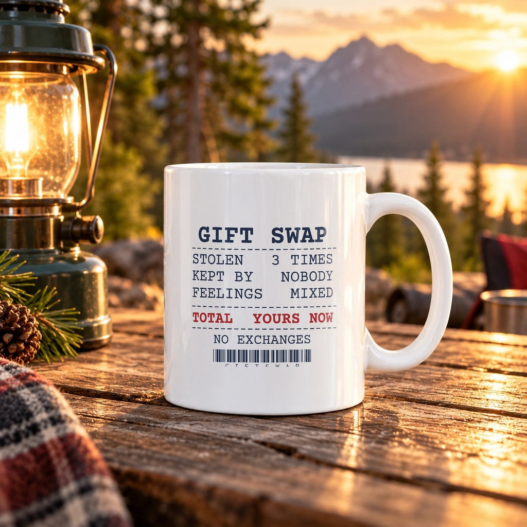Funny White Elephant Coffee Mug Stolen Then Abandoned Yours Now - photo 1