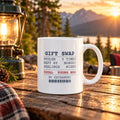 Funny White Elephant Coffee Mug Stolen Then Abandoned Yours Now - photo 1