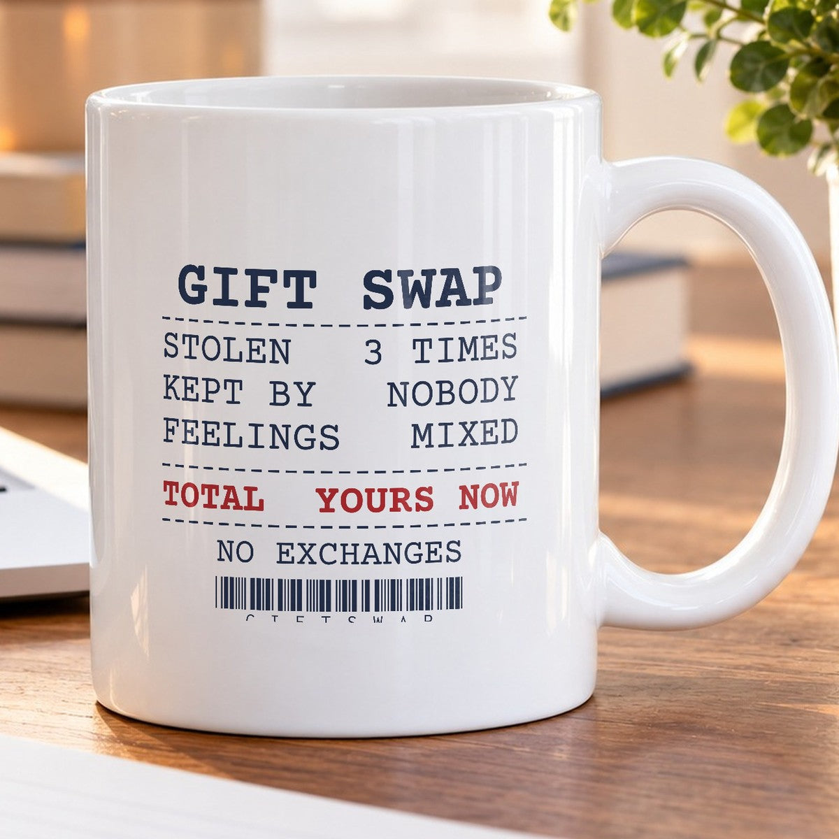 Funny White Elephant Coffee Mug Stolen Then Abandoned Yours Now - photo 5