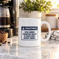 Funny Retail Worker Coffee Mug Straightens Shelves In Other Stores - photo 1