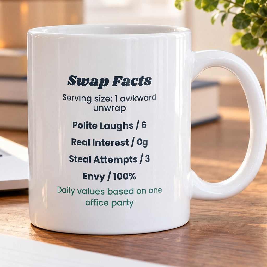White Elephant Coffee Mug Real Interest Zero Grams Swap Facts - photo 5