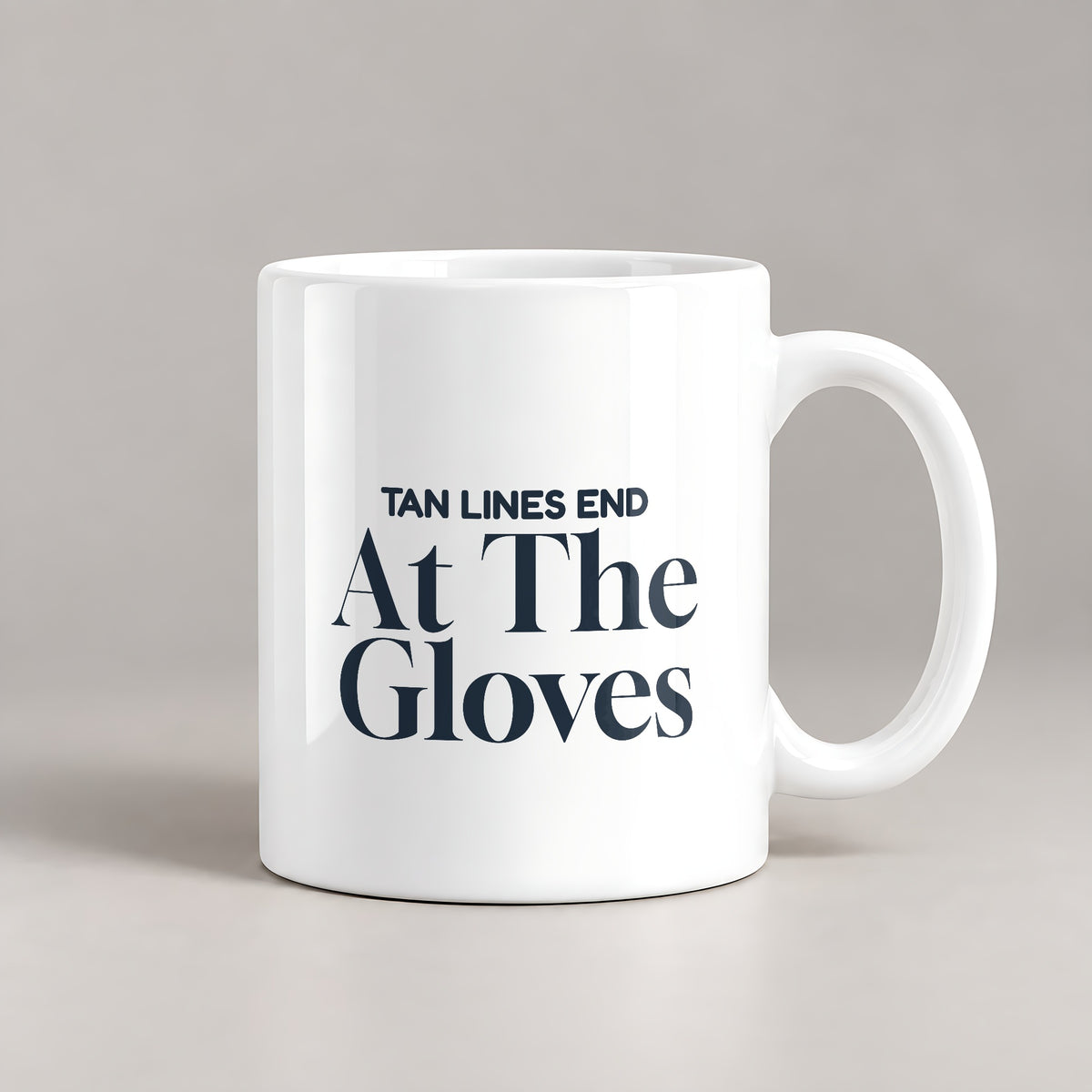 Funny Cycling Coffee Mug Tan Lines End At The Gloves For Cyclists - photo 2