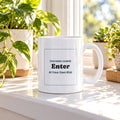 Funny Teacher Coffee Mug Teachers Lounge Sign For Teachers - photo 1