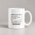Funny Thanksgiving Coffee Mug Thanksgiving Table Questions Dodged 9 - photo 1