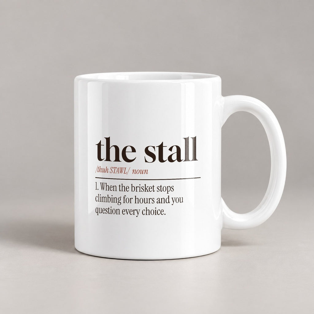BBQ Coffee Mug The Stall Dictionary Definition Respect The Stall - photo 2