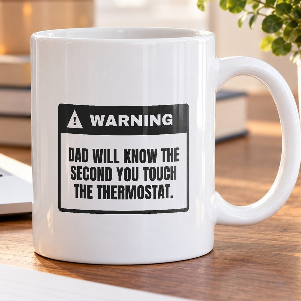 Thermostat Patrol Coffee Mug For Dad - photo 5