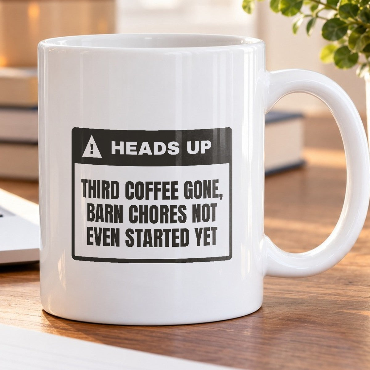 Coffee Mug Third Coffee No Chores For Horse Girl - photo 5