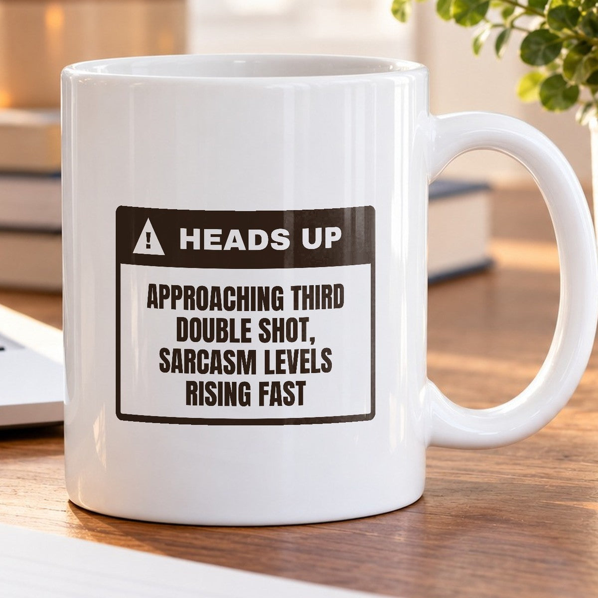 Barista Coffee Mug Third Double Shot Sarcasm Rising - photo 5