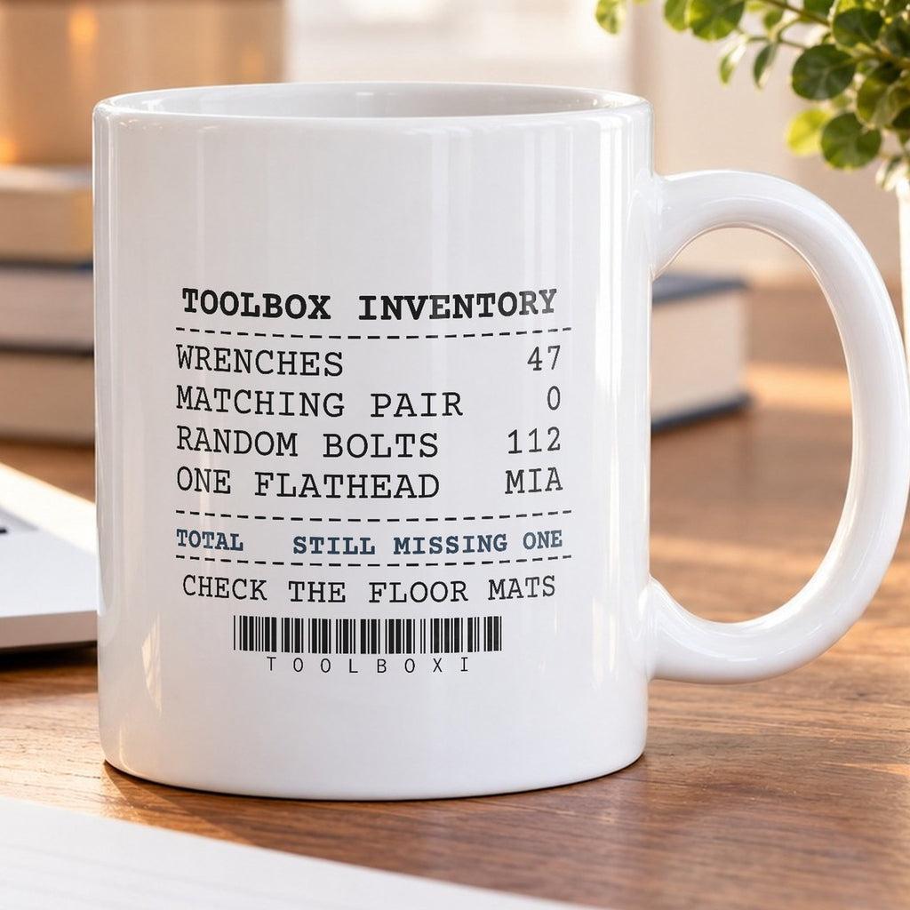Toolbox Inventory Coffee Mug Still Missing One - photo 5