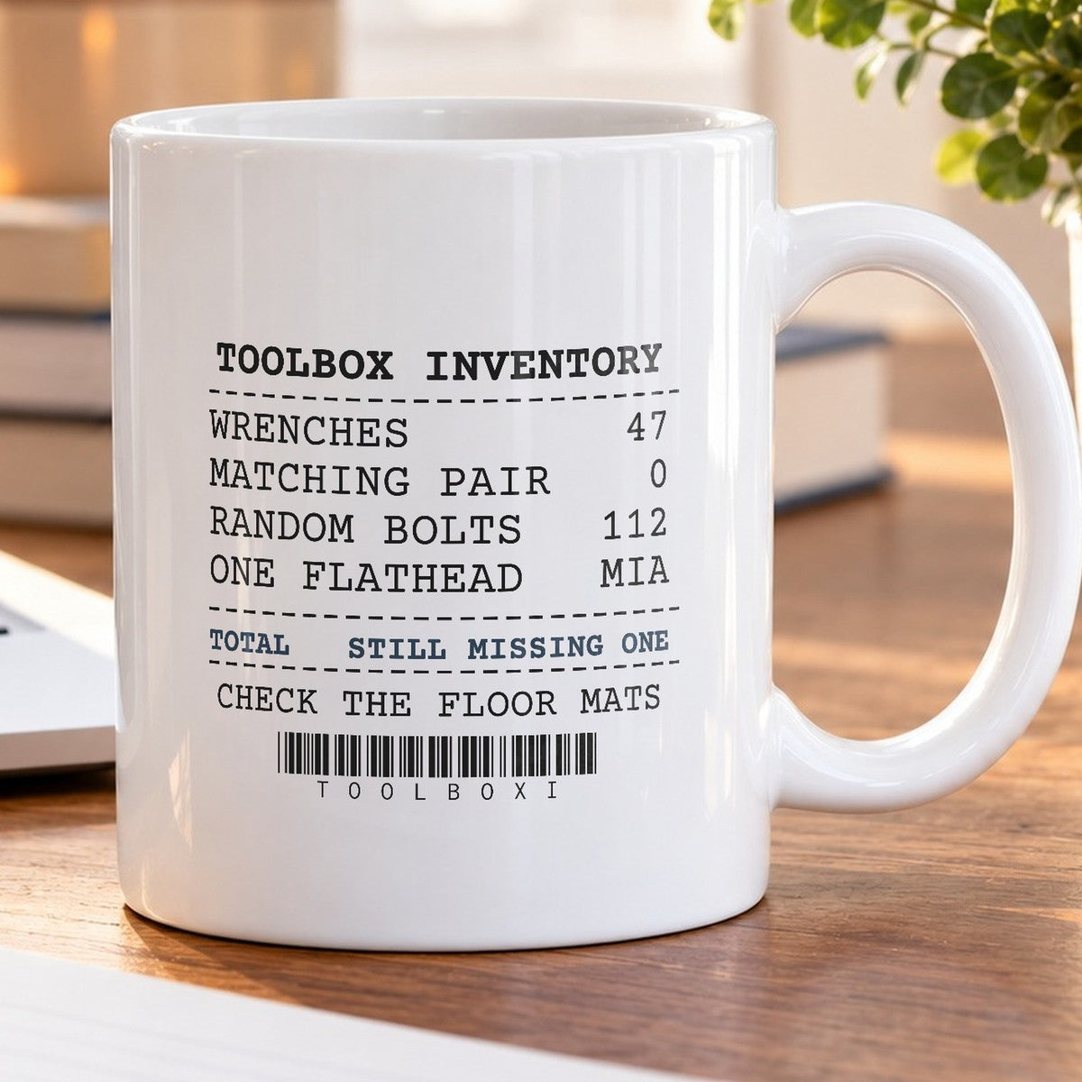 Toolbox Inventory Coffee Mug Still Missing One - photo 5