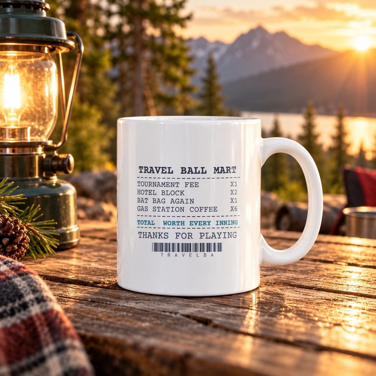 Funny Travel Baseball Mom Coffee Mug Receipt Worth Every Inning - photo 3