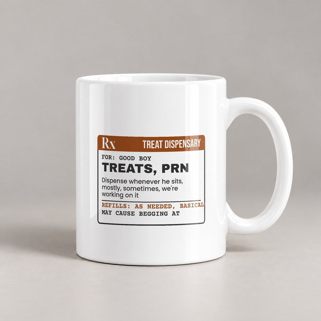 Dog Dad Coffee Mug Treats PRN As Needed - photo 3