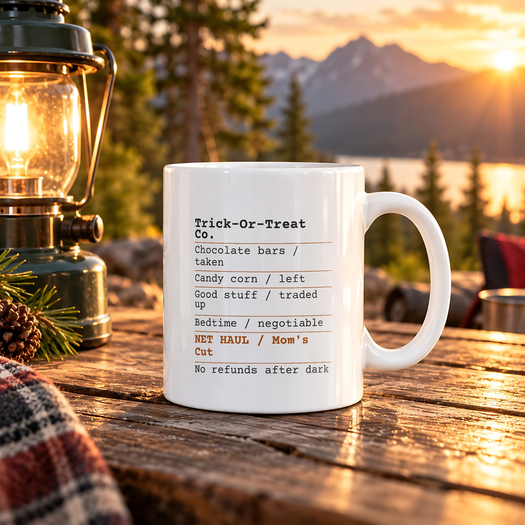 Funny Halloween Coffee Mug Candy Receipt Mom's Cut For Moms - photo 2