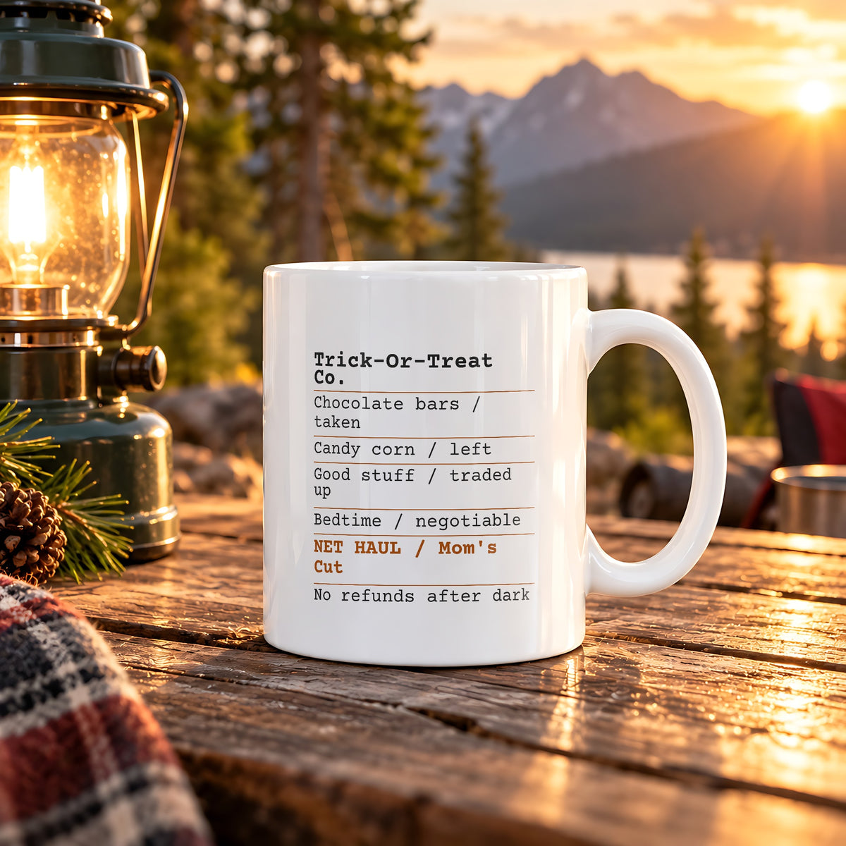 Funny Halloween Coffee Mug Candy Receipt Mom's Cut For Moms - photo 2