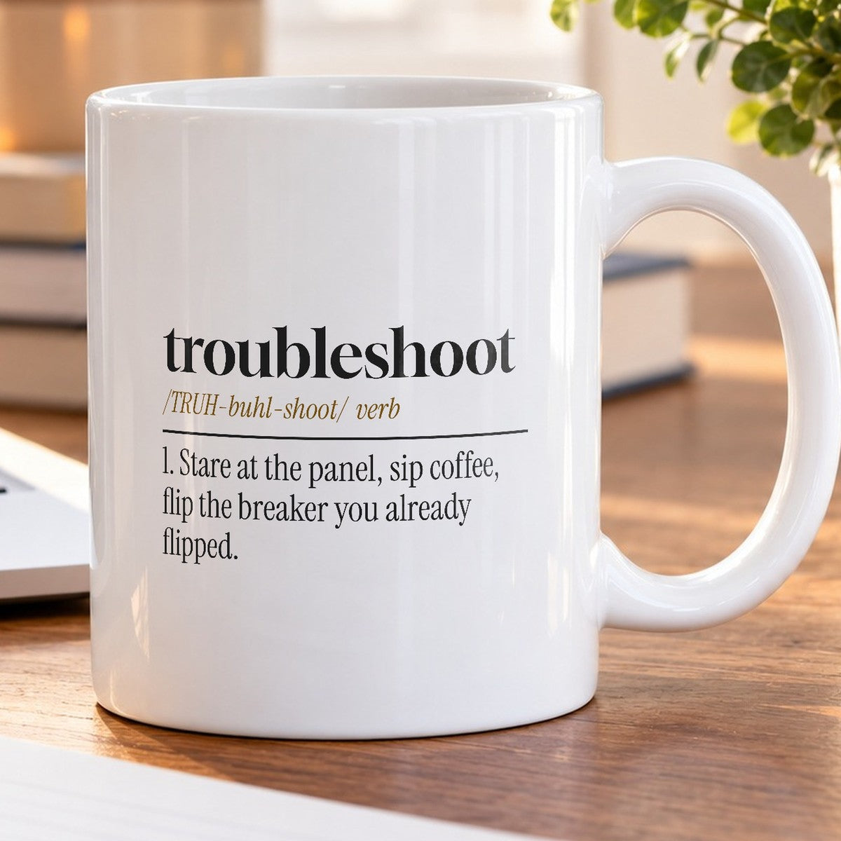 Troubleshoot Definition Coffee Mug For Electricians - photo 5