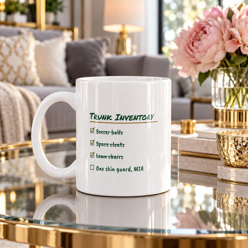 Soccer Mom Coffee Mug Trunk Inventory Check - photo 4