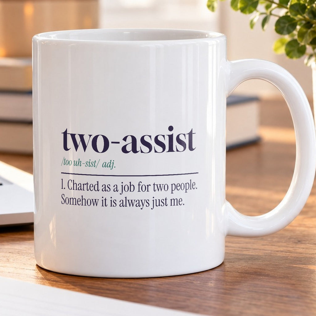 Funny CNA Coffee Mug Two-Assist Dictionary Definition For Caregivers - photo 5