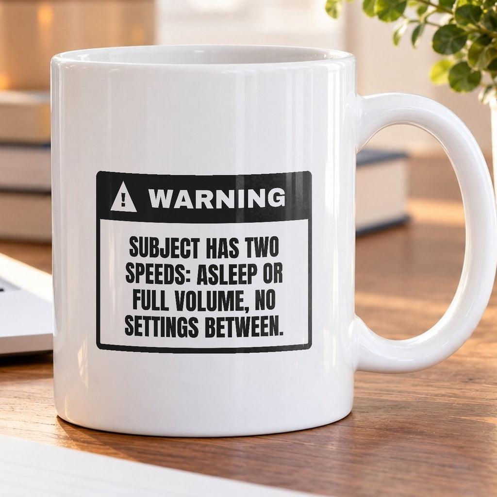 Boy Mom Coffee Mug Two Speeds Asleep Or Loud - photo 5