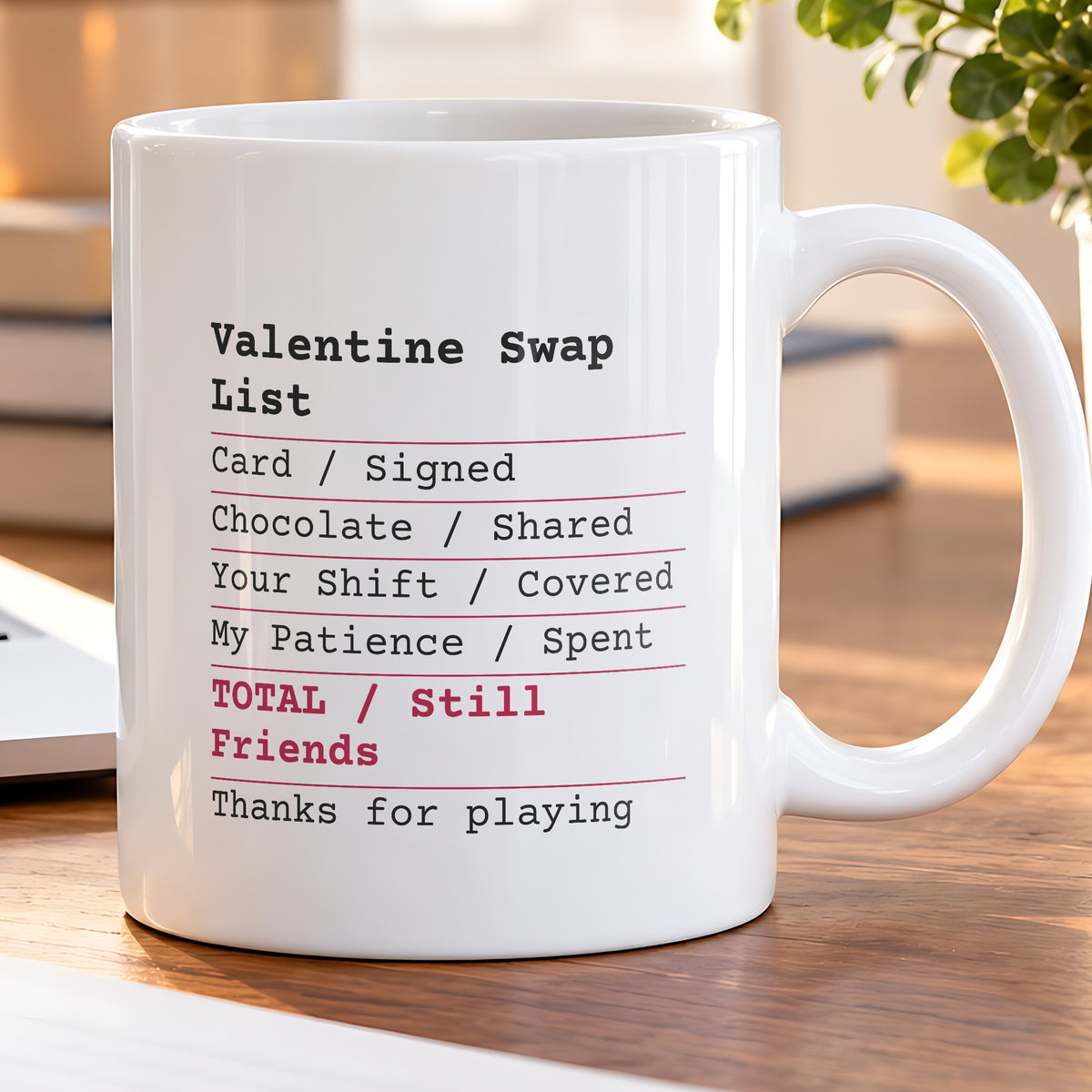 Funny Office Valentine Swap Coffee Mug For Coworkers - photo 5