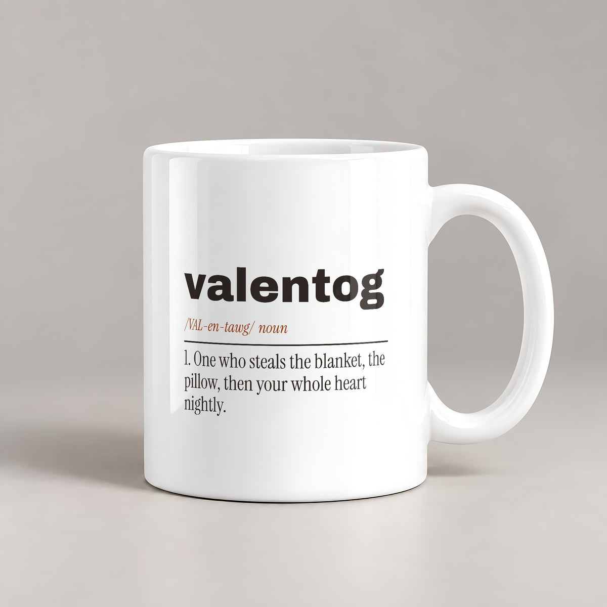 Funny Dog Coffee Mug Valentog Steals Blankets And Hearts For Dog Lovers - photo 1