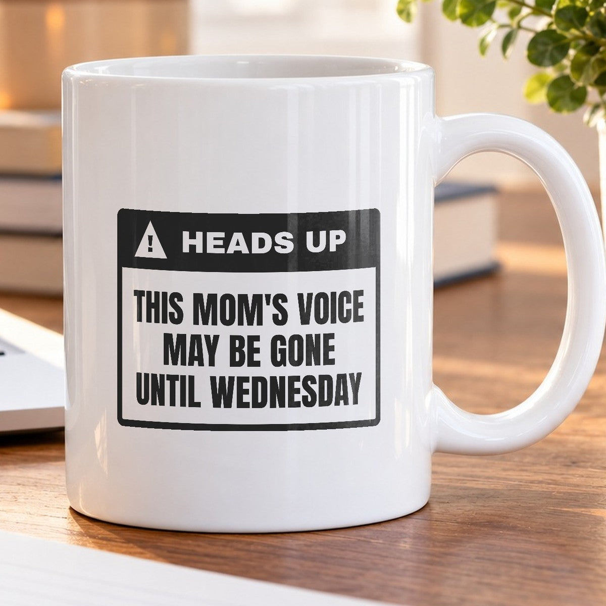 Cheer Mom Coffee Mug Voice Gone Until Wednesday - photo 5