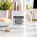Funny Sushi Coffee Mug Mixes It Into The Soy Warning Label - photo 1