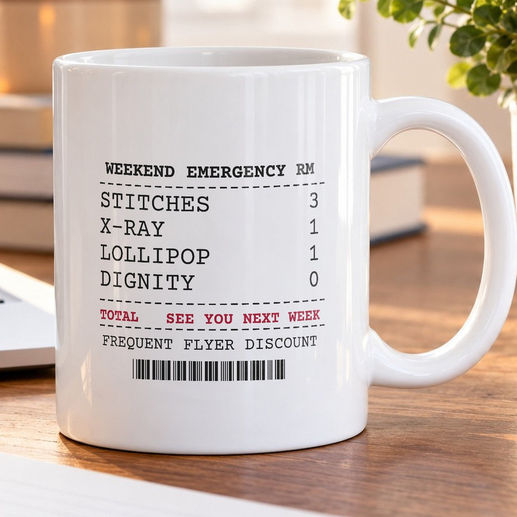 Boy Mom Coffee Mug ER Receipt Weekend Regular - photo 5