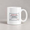 Funny Christmas Coworker Coffee Mug White Elephant Round 4 Ticket - photo 1