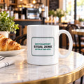 White Elephant Steal Zone Coffee Mug For Party - photo 1