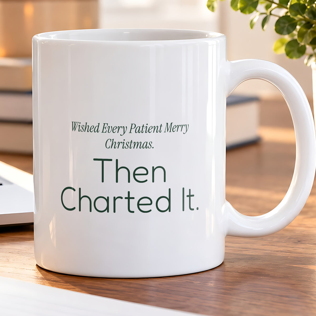 Funny Nurse Christmas Coffee Mug Wished Every Patient Merry Christmas - photo 5