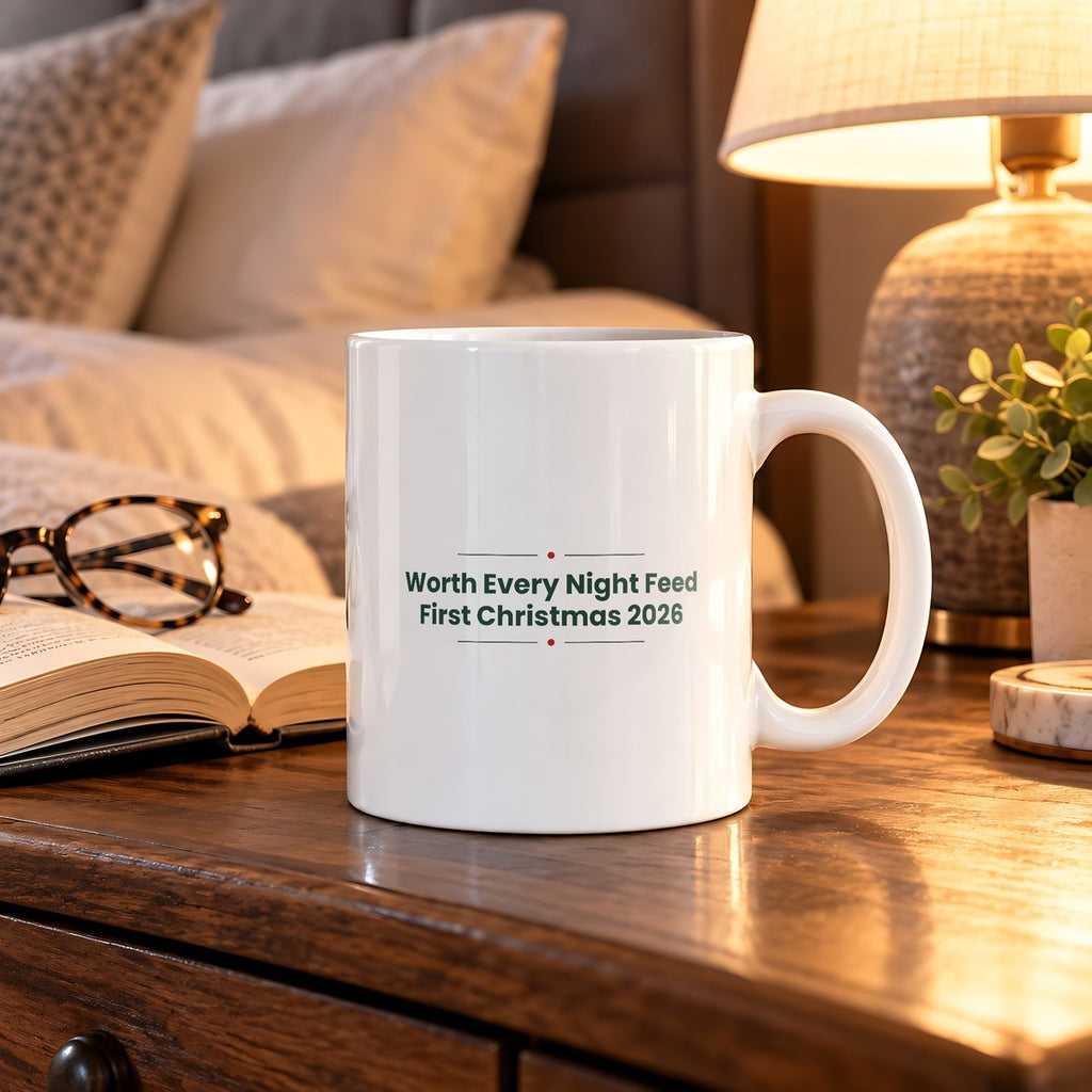 Baby's First Christmas Coffee Mug Worth Every Night Feed 2026 - photo 1